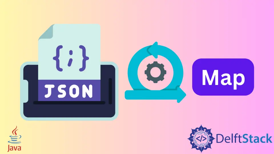 Como converter JSON para mapa em Java