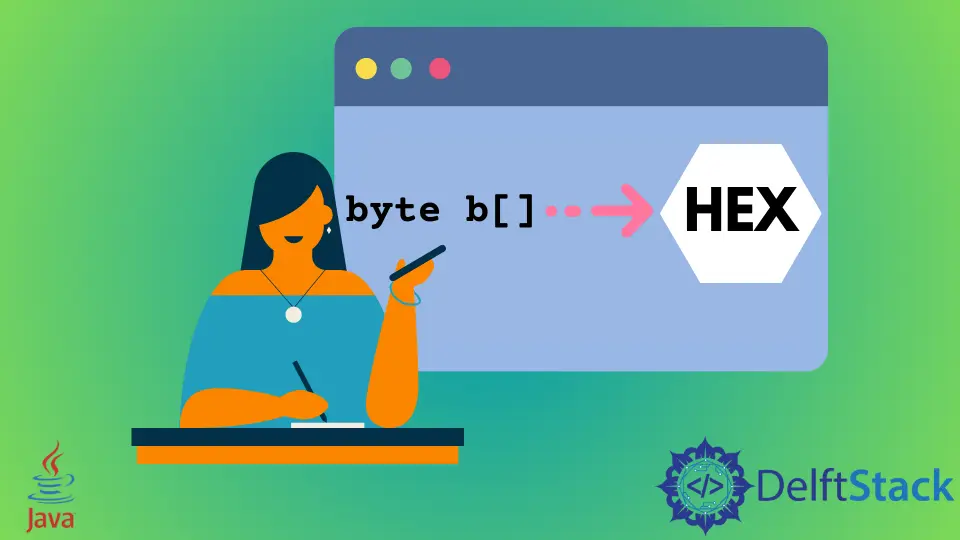 Cómo convertir un array de bytes en una cadena hexadecimal en Java