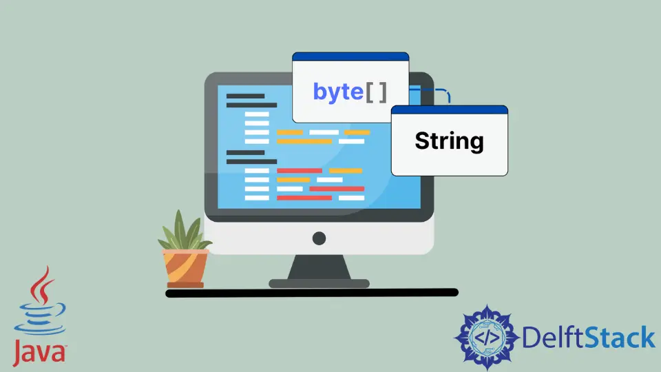 Converti array di byte in stringa in Java