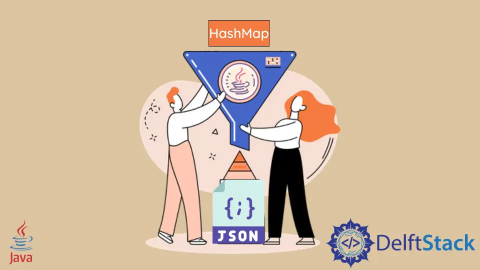 Java에서 Hashmap을 JSON 객체로 변환하는 방법