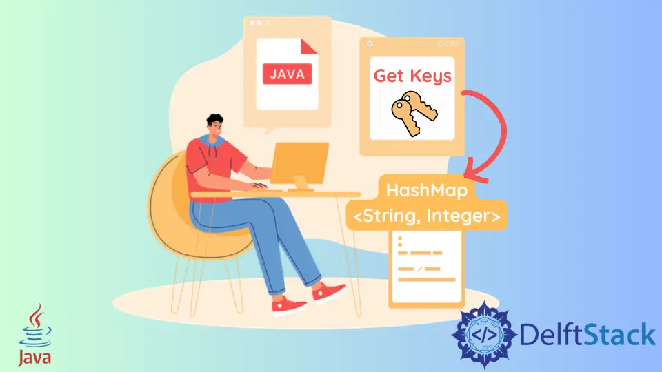 如何在 Java 中从 HashMap 中获取键
