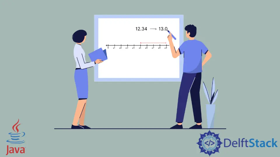 Java で数字を丸める