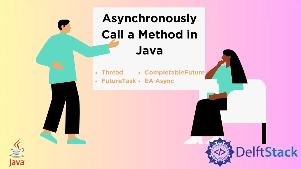 Llamar asincrónicamente a un método en Java
