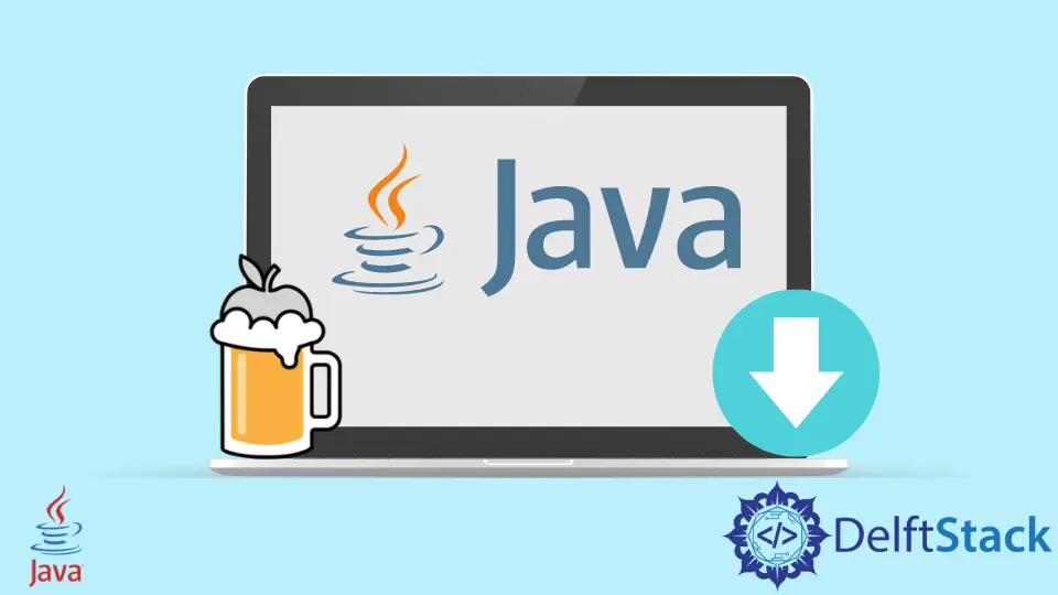 Installieren Sie Java mit Brew