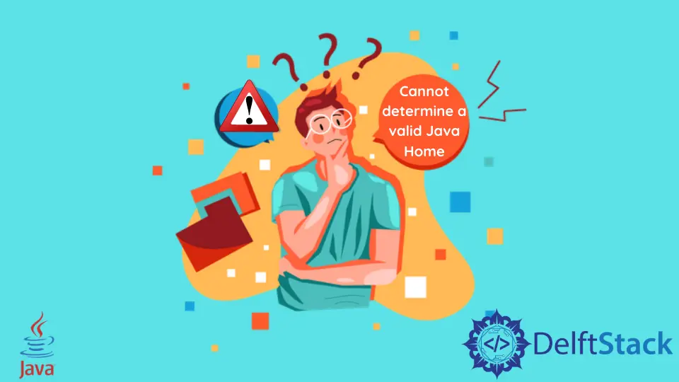 No se puede determinar un inicio de Java válido