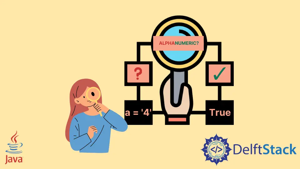 How to Check if a Character Is Alphanumeric in Java