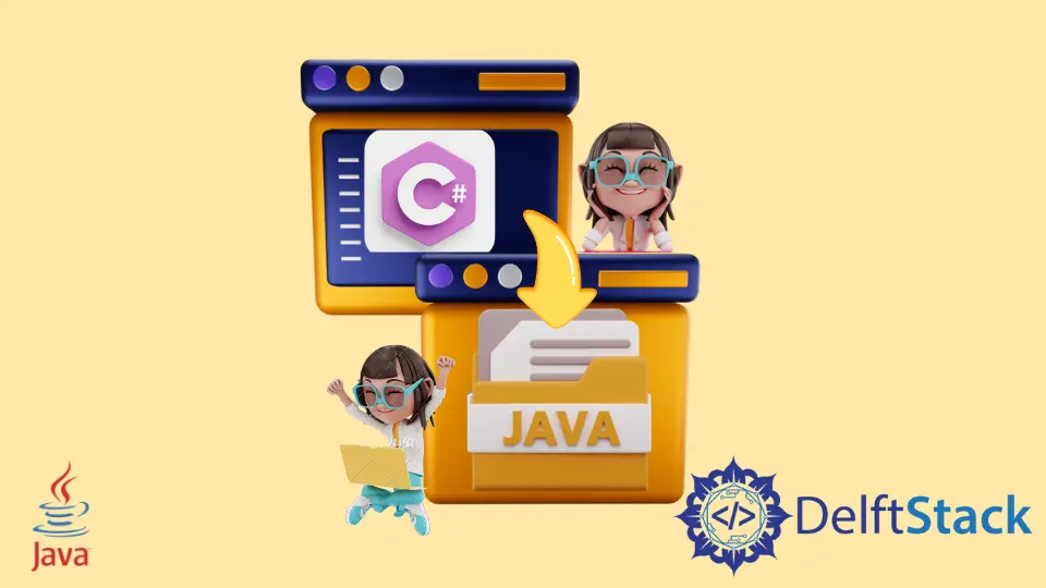 將 C# 程式碼轉換為 Java 程式碼