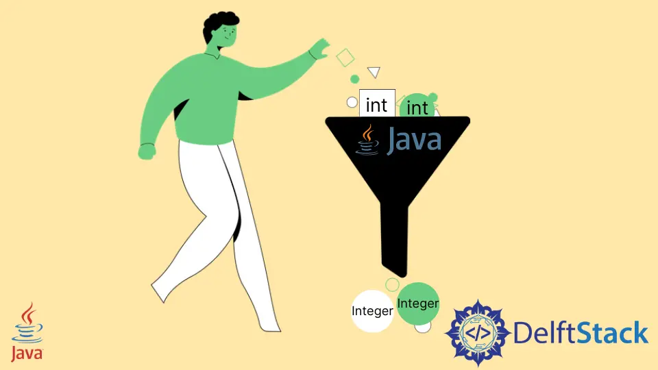 Java 中将 Int 转换为 Integer