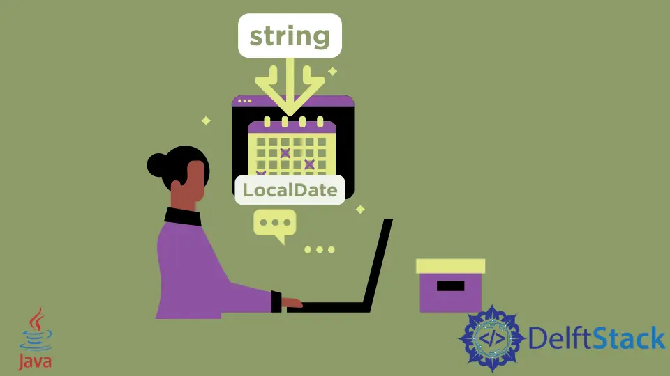Konvertieren String in LocalDate in Java