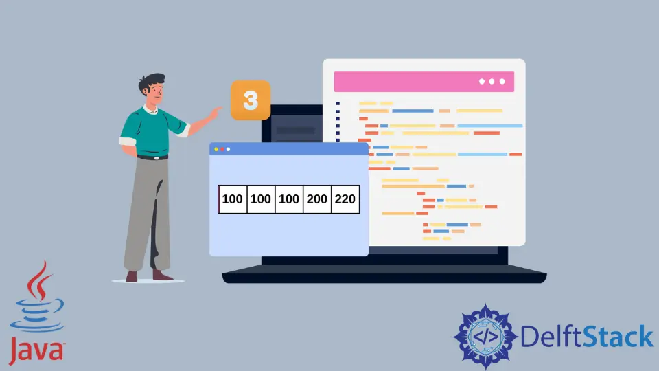 How to Count Repeated Elements in an Array in Java