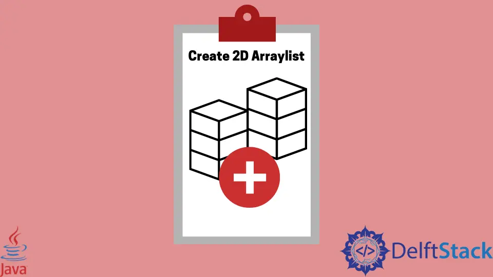 Crea un ArrayList 2D in Java