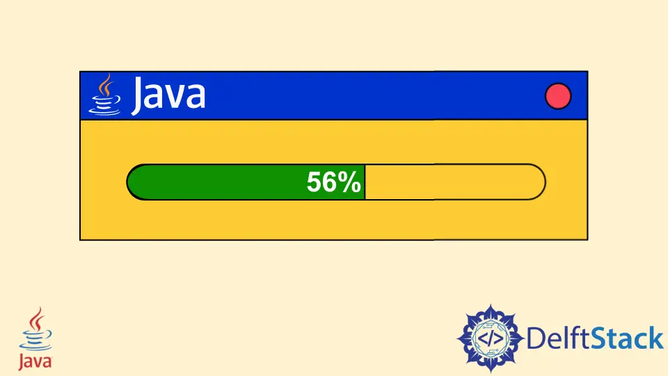 使用 JProgressBar 类创建 Java 进度条