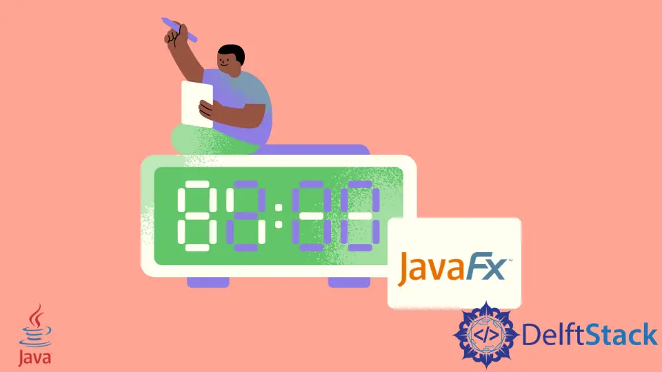 在 JavaFx 中建立計時器