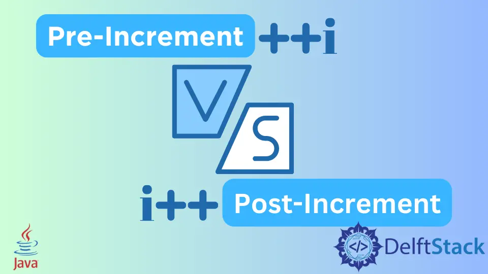 Java에서 i++ 및 ++i 연산자의 차이점