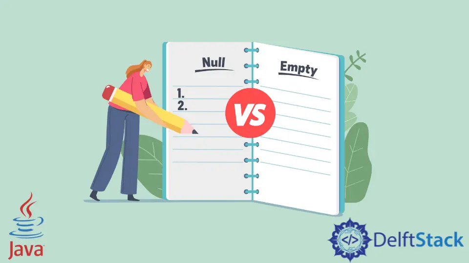 Null and Empty String in Java