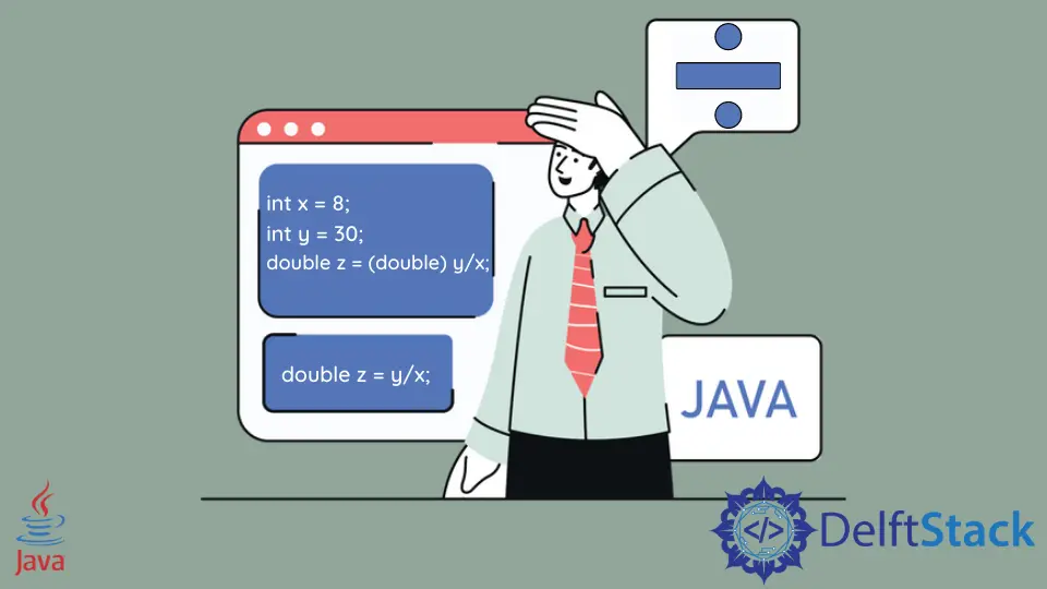 Double division à Java