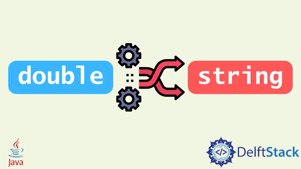 Java에서 Double을 문자열로 변환