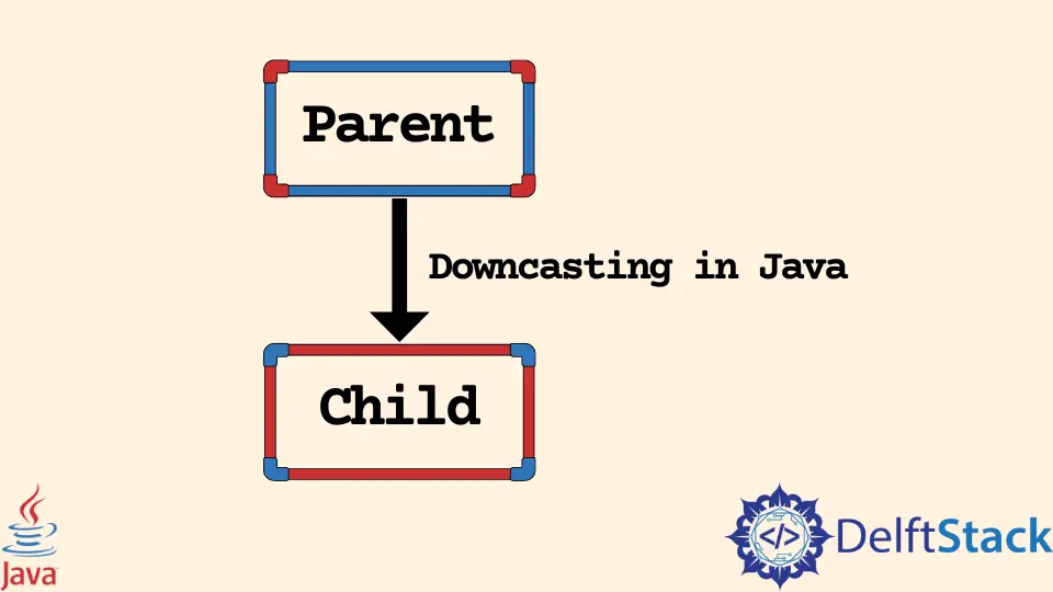 Java でのダウンキャスト