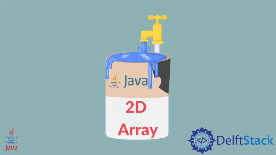 Füllen Sie ein 2D-Array in Java