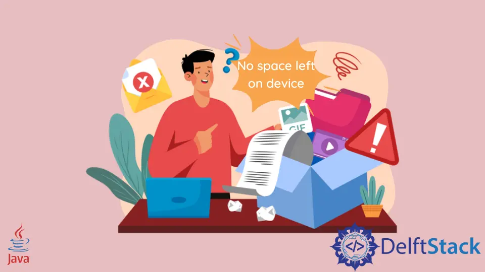 How to Fix java.io.IOException: No Space Left on Device in Java