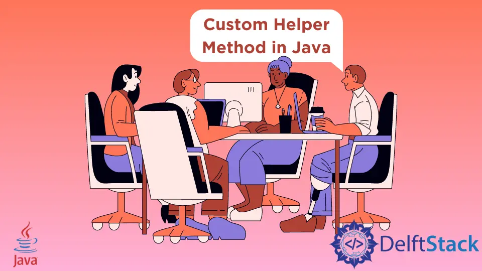 Método auxiliar personalizado en Java