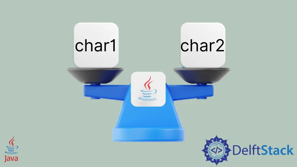 Java の Char equals() メソッド