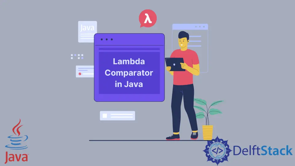Lambda Comparator in Java
