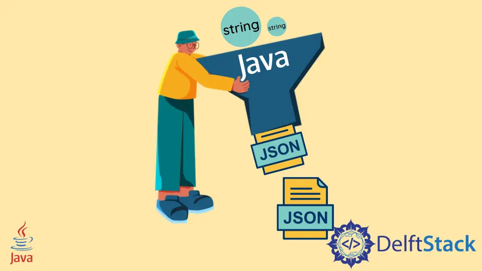 Convertir cadena en objeto JSON en Java