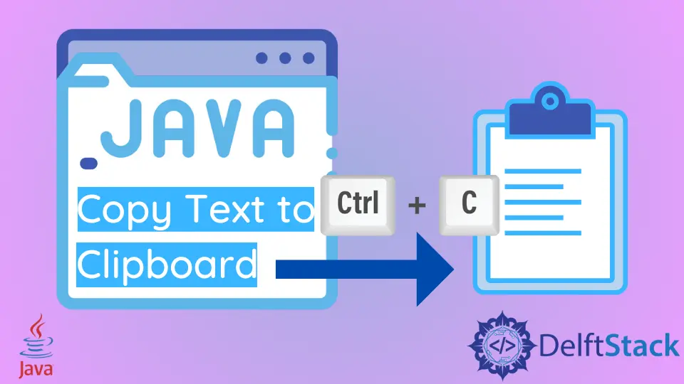 Java Copiar texto al portapapeles