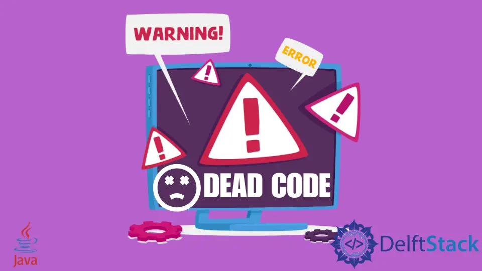 Java Dead Code Warning