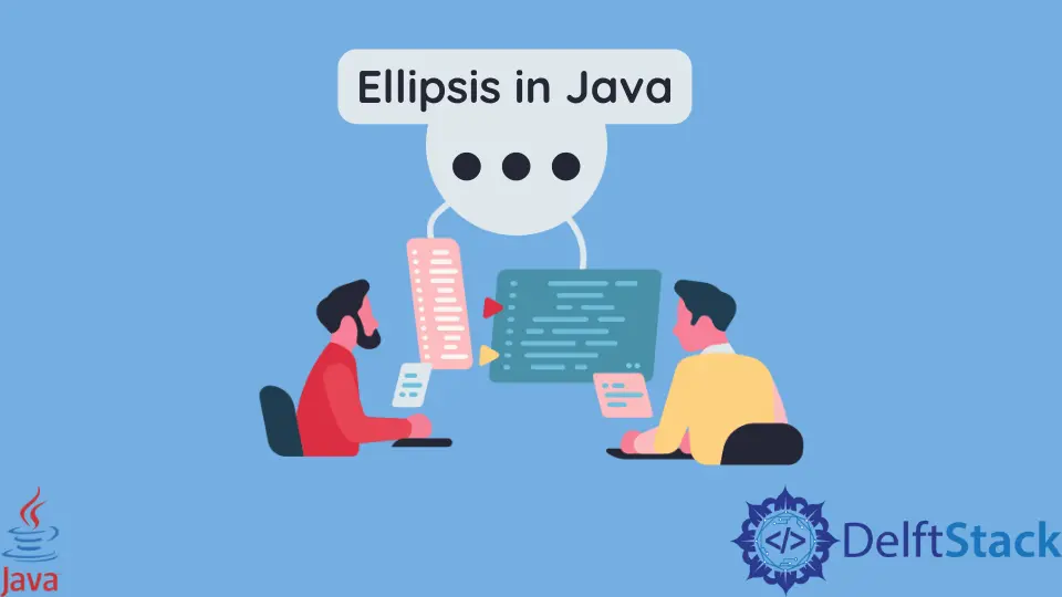 Ellipsis in Java