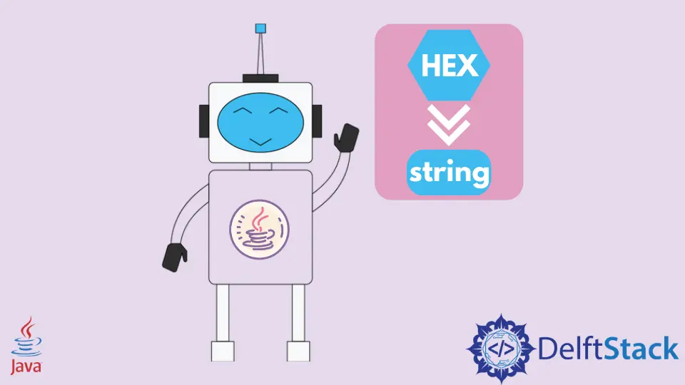Hex in String in Java umwandeln