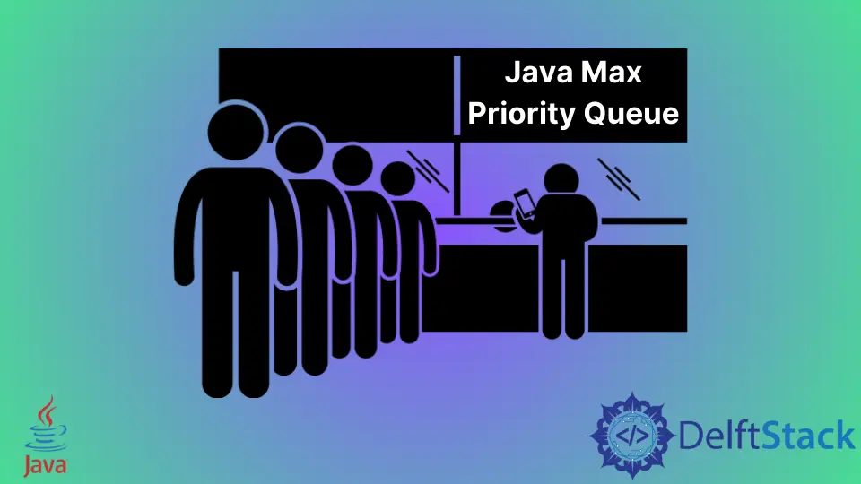 Java 最大優先順序佇列