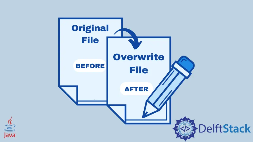 How to Overwrite a File in Java