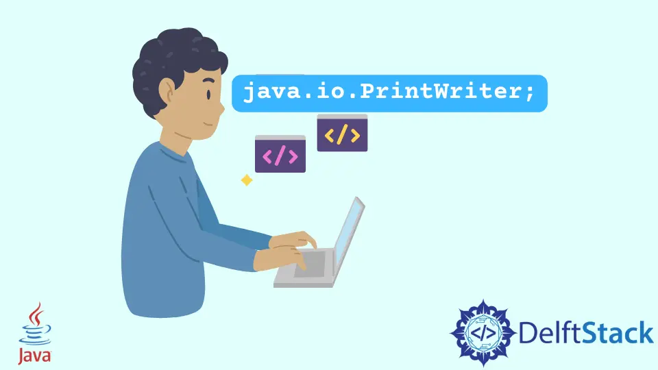 Utilice Printwriter en Java