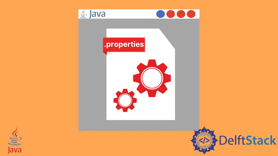 Fichier de propriétés N Java