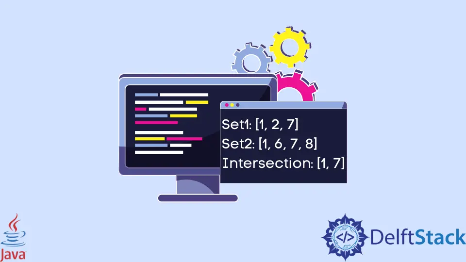 Encontrar una intersección de conjuntos en Java