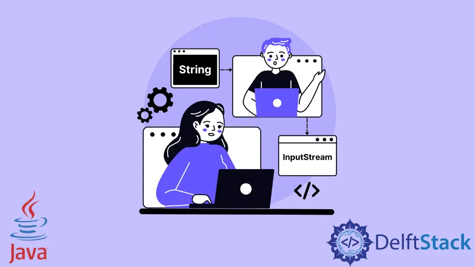 Converter String em InputStream em Java