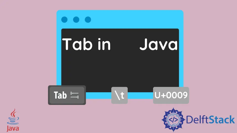 How to Insert a Tab Space in Java