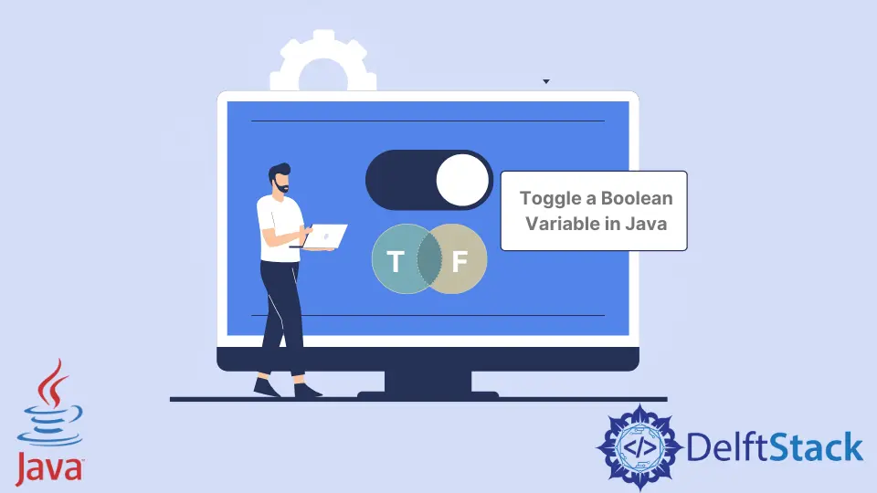 Schalten Sie eine boolesche Variable in Java um