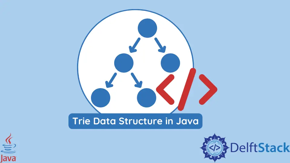 Trie estructura de datos en Java