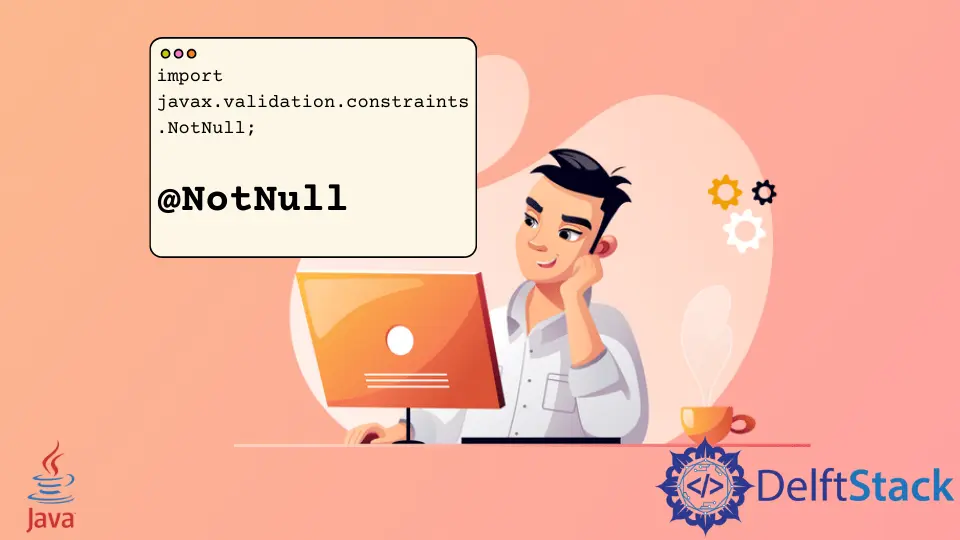Java - Use NotNull Annotation in Method Argument