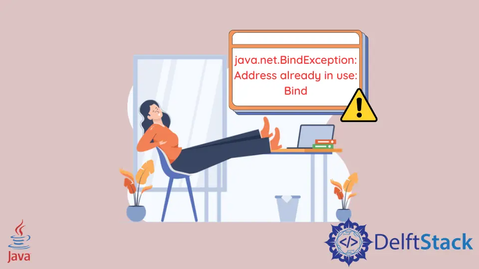 Corrija la excepción Java.Net.BindException: la dirección ya está en uso: Bind