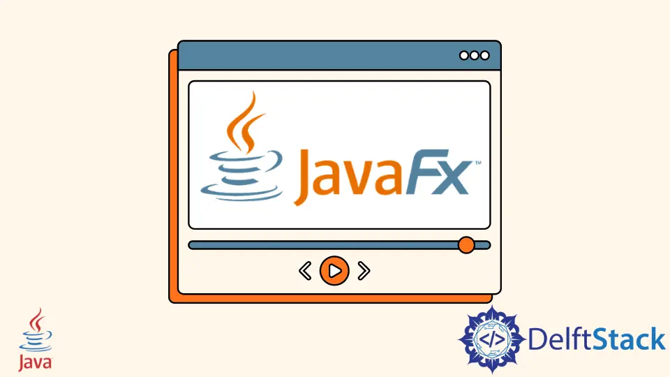 Lecteur multimédia JavaFX