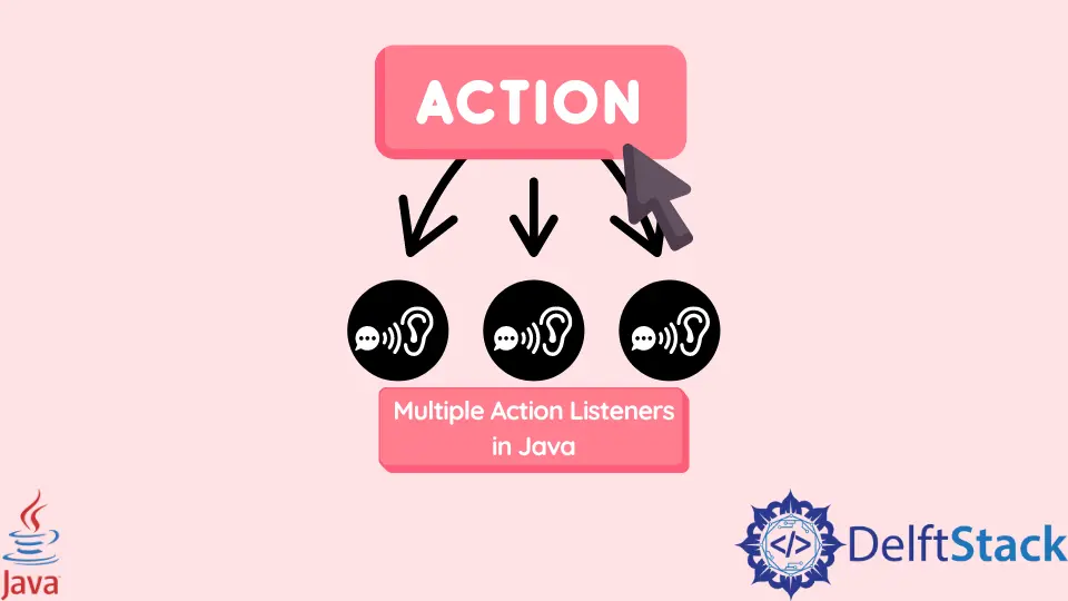 Multiple Action Listeners in Java