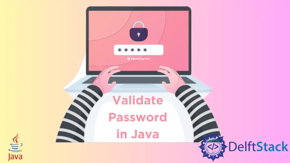 Validar contraseña en Java