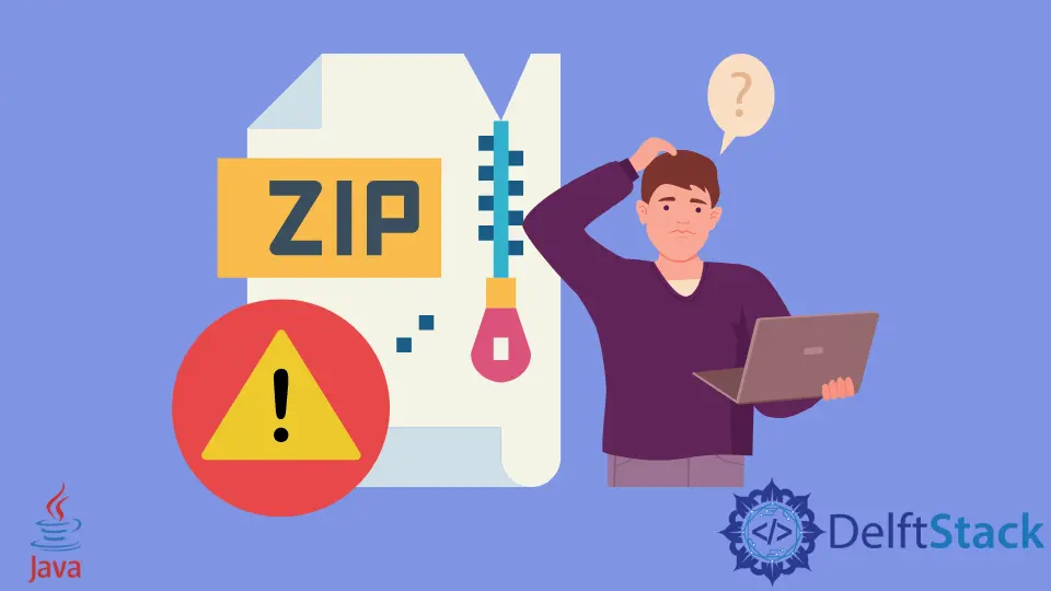 How to Resolve java.util.zip.ZipException: Error in the Opening Zip File