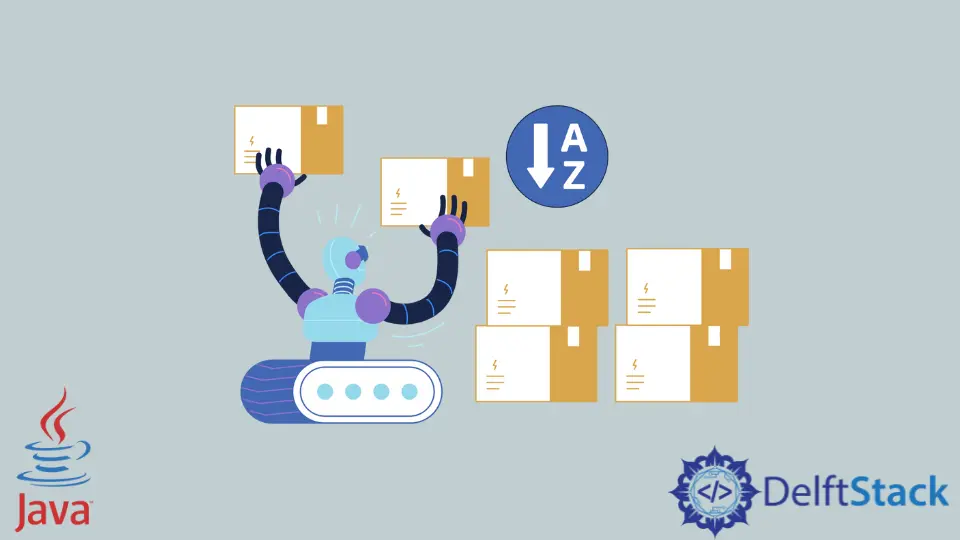 Classificar um array de string em ordem alfabética em Java