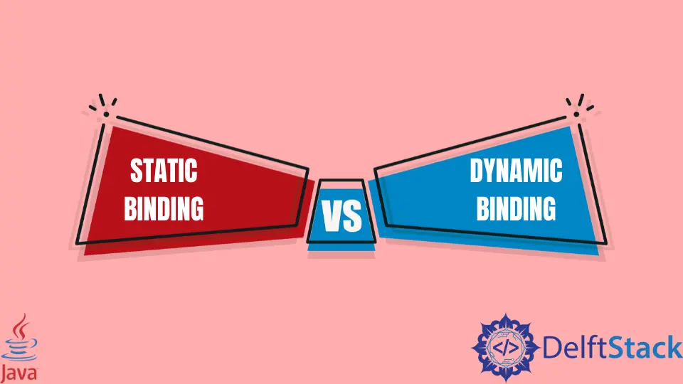 La diferencia entre enlace estático y dinámico en Java