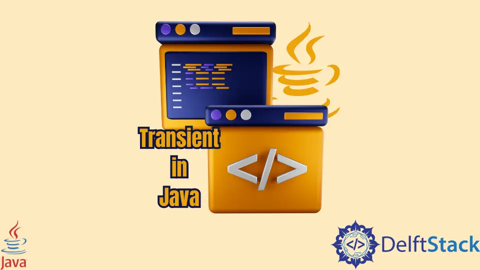 Transient en Java